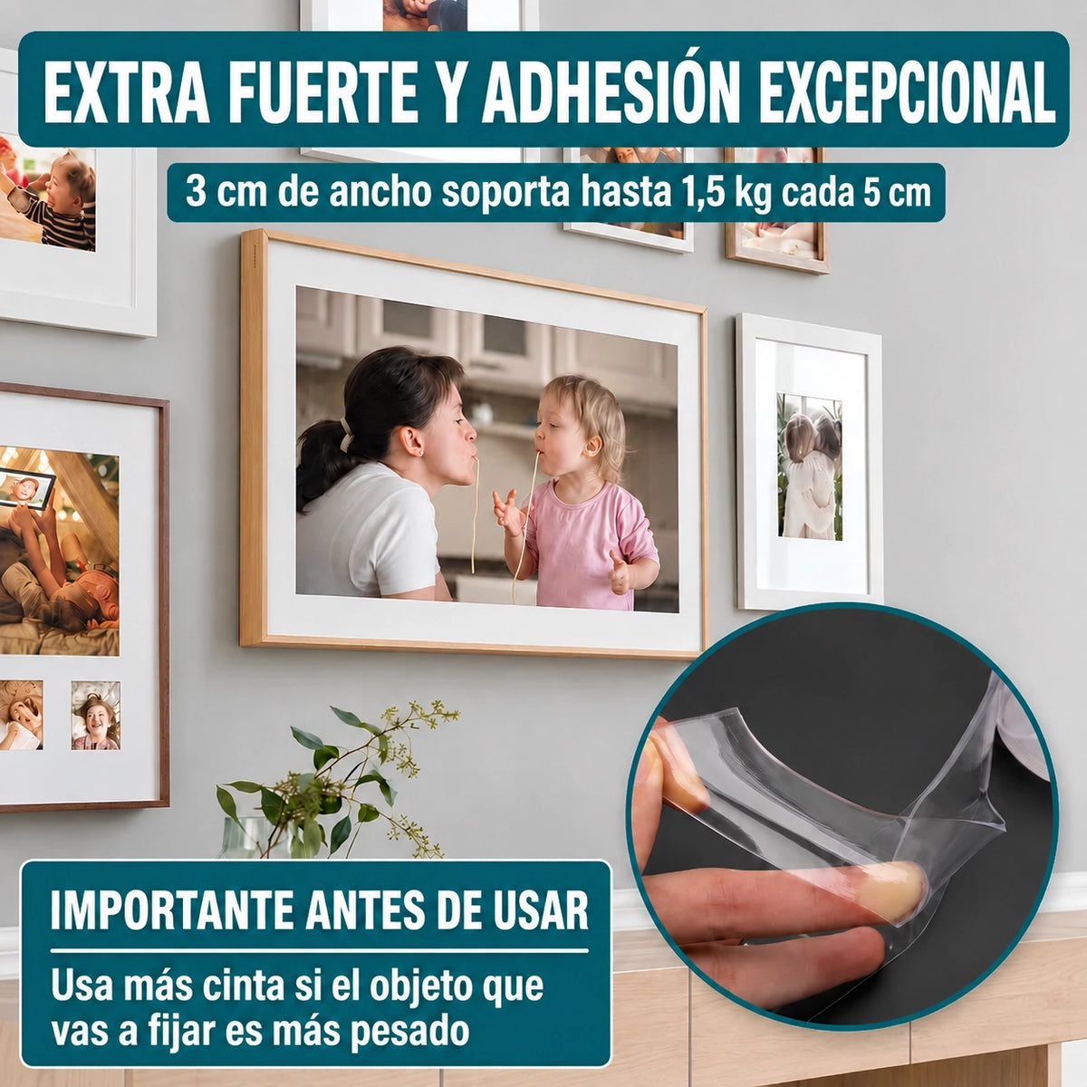 6x1 en Cintas Doble Stick