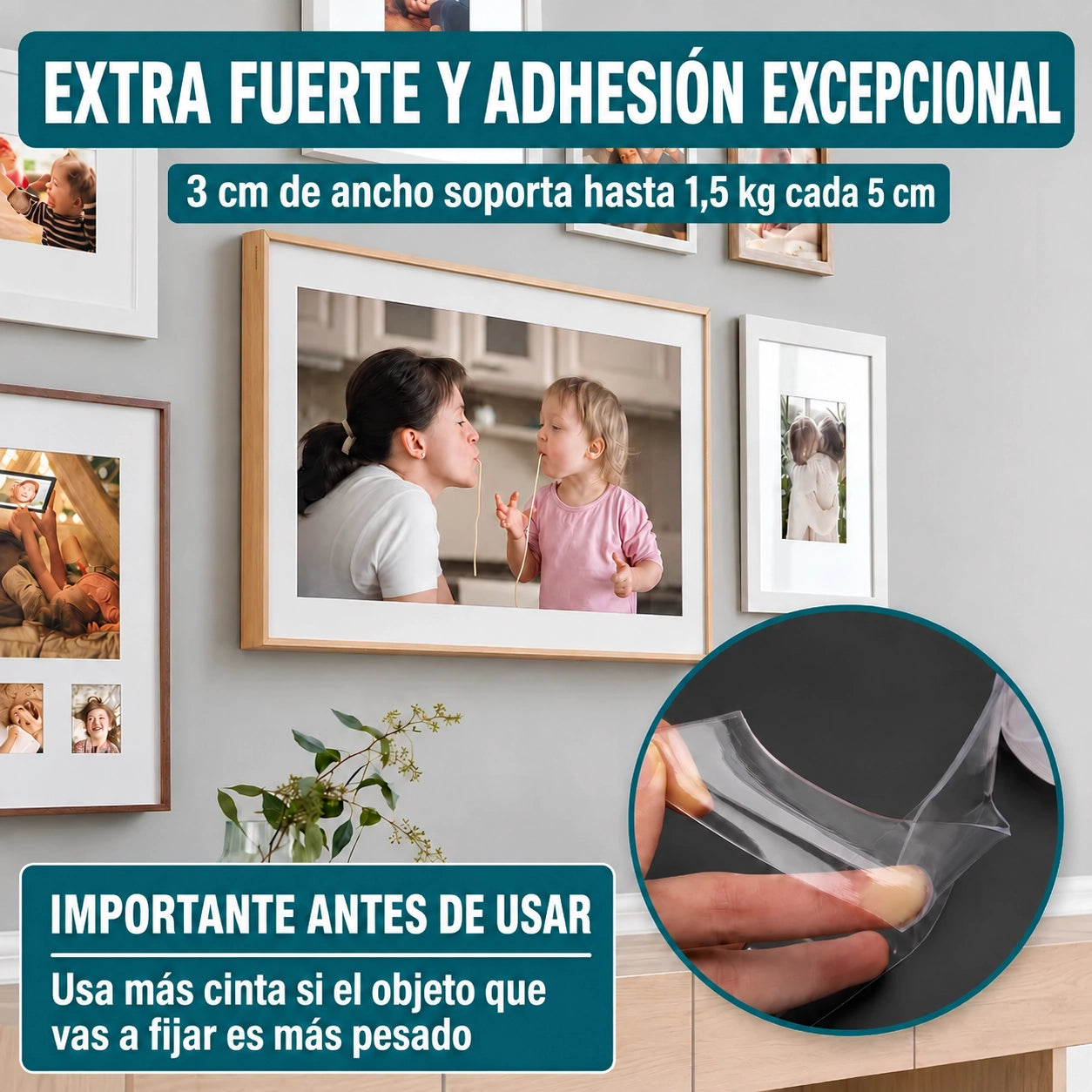 6x1 en Cintas Doble Stick